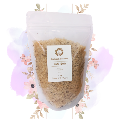 Rooibos & Cinnamon Bath Salts 1Kg